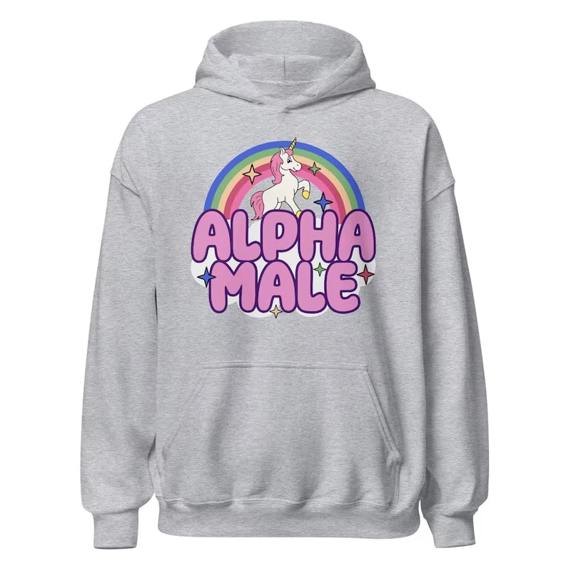Alpha Male Unicorn Hoodie
