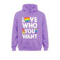 Love Who You Want Pride Hoodie