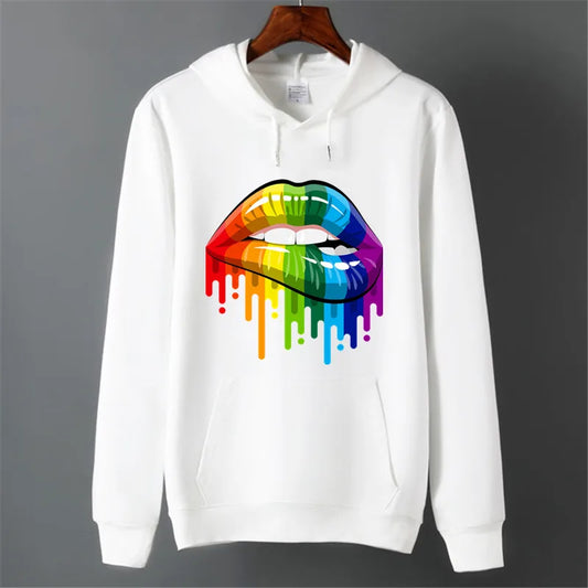 Pride Drip Lips Hoodie