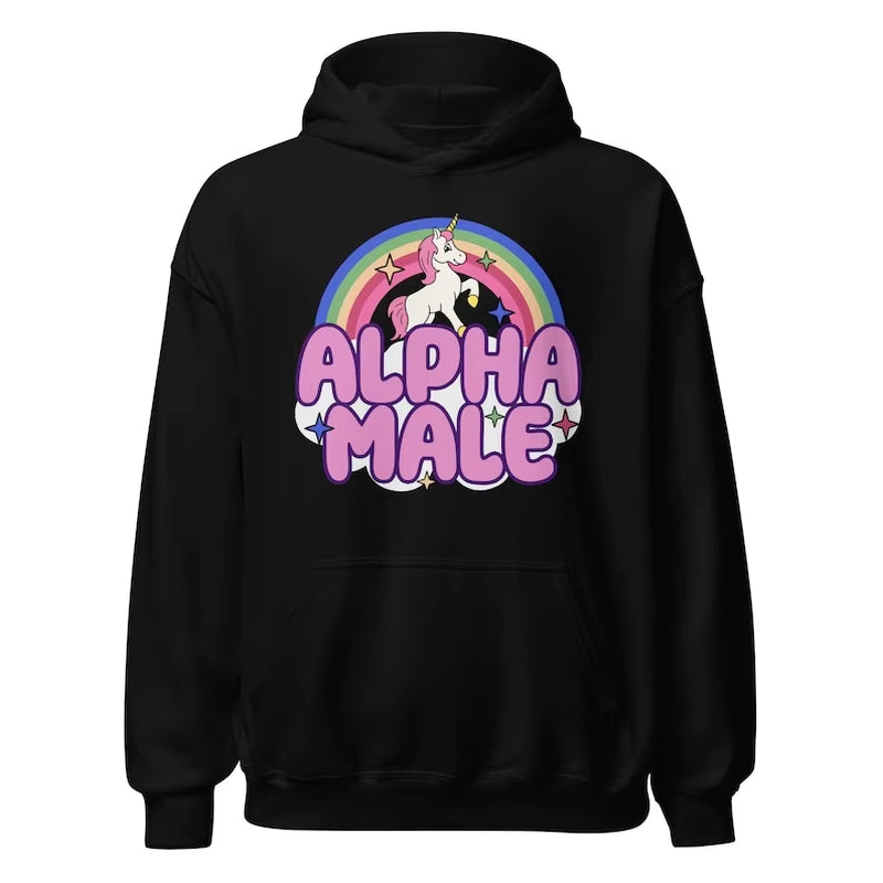 Alpha Male Unicorn Hoodie