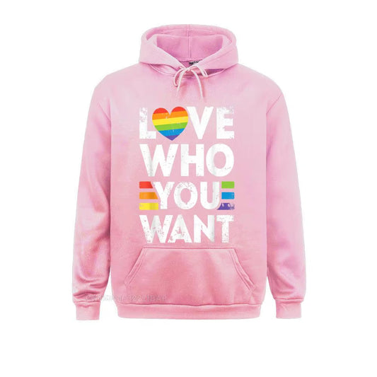 Love Who You Want Pride Hoodie